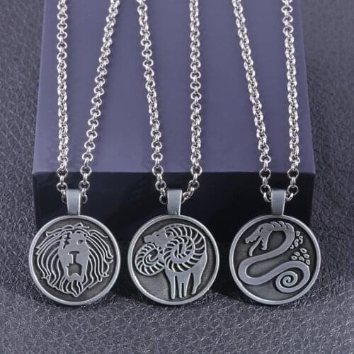Anime The Seven Deadly Sins Meliodas Dragon Necklaces Nanatsu No Taizai Pendant Necklace for Men Choker Jewelry Accessories Prop