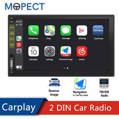 Car Radio Carplay MirrorLink 2 Din Auto Radio Multimedia Video Player Universal Auto Stereo For Volkswagen Nissan Hyundai toyota