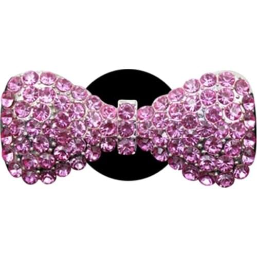 Crystal Bow Air Vent Clip Automotive Fragrance Diffuser Car Interior Decorations Excellent Gifts for Driver