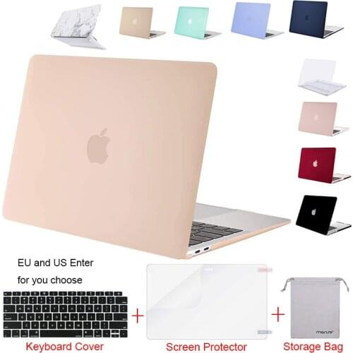 Laptop case for macbook 2020 Air Pro 13 M1 A2338 A2289 A2337 Pro 15 Retina inch A1502 A1706 A1466 Notebook Cover Hard Shells