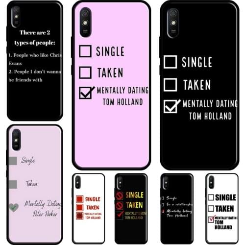 Dating Tom Holland Case For Redmi Note 10 Pro Cover For Redmi Note 9 8 Pro 8T 9S Coque For Redmi 9C 9A 9T 8A 7A