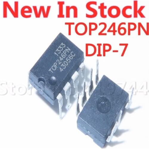 5PCS/LOT TOP246PN TOP246P TOP246 DIP-7 power management chip In Stock New Original