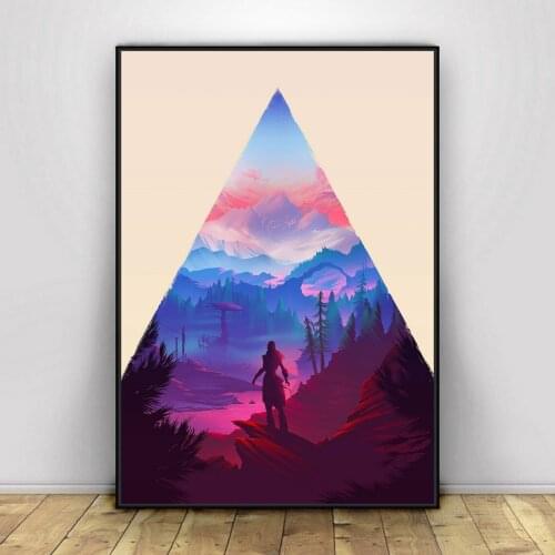 Horizon Zero Dawn Game Poster Canvas Print Poster Wall Decoration Gift Artwork