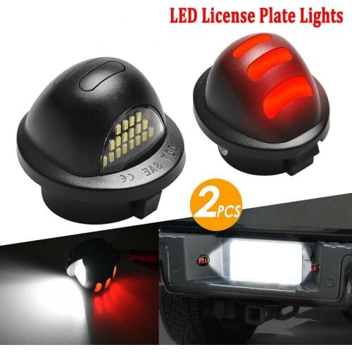 RED SMD Tube LED License Plate Tag Light Lamp for 1999-2016 Ford F150 F250 F350