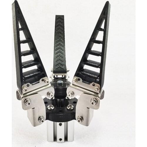 3kg Load Fin-Ray Effect Mechanical Claw Robot Arm Bionic Flexible Manipulator Soft Finger Gripper Flexible Fixture Soft Robot