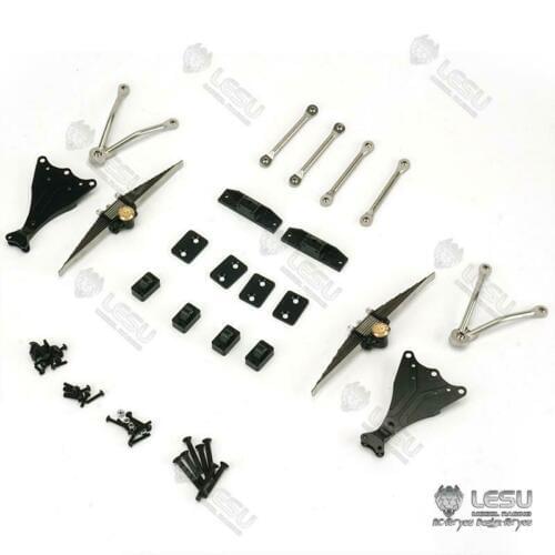 Metal Rear Suspension C for 1/14 RC LESU A0009 3 Way Dumper Truck DIY Tamiya Car TH16482