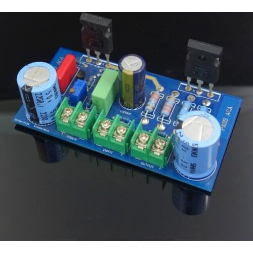 PASS ACA Single-ended Class A Field Effect Tube Power Amplifier Board Power Amplifier Kit Vocals Are Better Than LM1875 1969