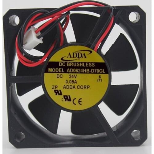 Original genuine fan AD0624HB-D70GL 6015 24V 0.08A Cooling fan