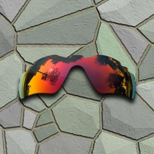 Violet Red Sunglasses Polarized Replacement Lenses for Oakley Radar Path Vented