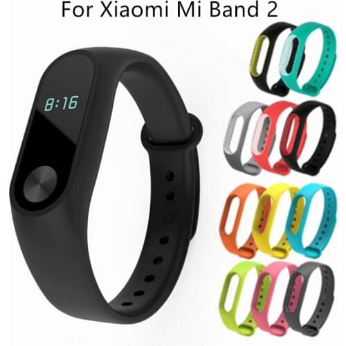 For Mi Band 2 Strap Replacement Bracelet For Xiaomi Band 2 Print Silicone Universal Wristband Colorful Waterproof Watch Band