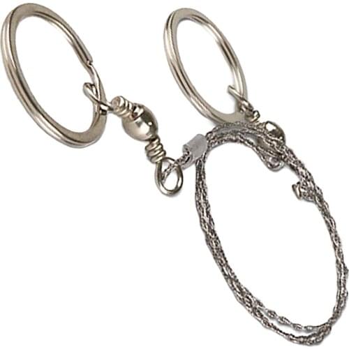 Hand Outdoor Fret Saw Steel Wire Survival Fretsaw Rope Wood Chain Cutter Tool