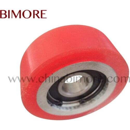 BIMORE Heavy Duty Escalator Drive Rollers OD80mm Thickness 28mm Bearing 6204RS