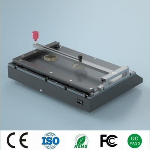 15inch 2 in 1 LCD Glass Frame Removing Machine For iPhone X Xs XR XSmax 5G-8P ipad mini 2 3 4 LCD Bezel Frame Separating Tool