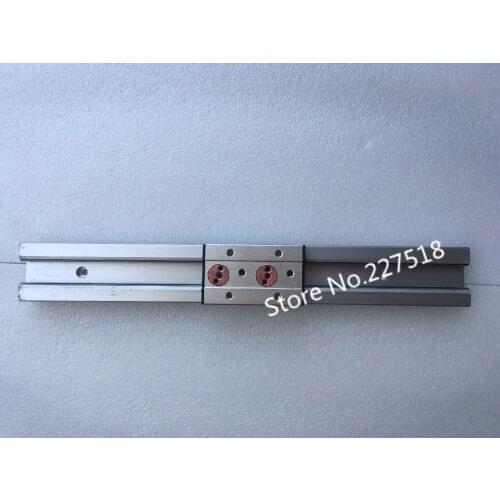 1pcs Double axis roller linear guide SGR10 L1000mm +1pcs SGB10UU (4 wheel block, L88) multi axis core linear Motion slide rail