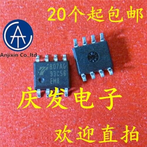10pcs 100% orginal new 100% quality real stock FM93C56EM8 c56em8 93 c56 SOP8 new 93