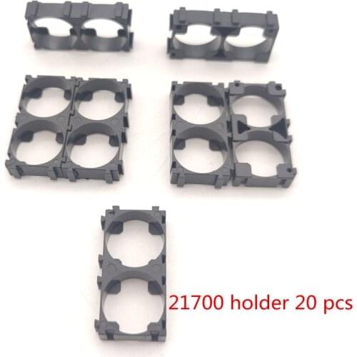 21700 Holder 20PCS 1x2 Battery Bracket Safety Plastic Cell HENGCHANG Dropshipping