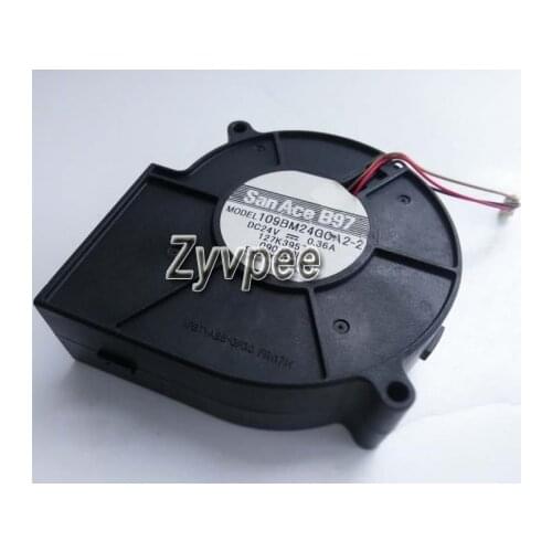 San Ace97 109BM24GCA2-A 24V 0.36A 3Wire Cooling Fan