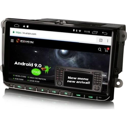 9" Android 10.0 OS Car Multimedia GPS Radio System Player for Volkswagen Amarok 2010-2015 & Jetta 2005-2015 & Passat 2005-2014