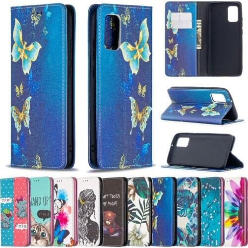 For SAMSUNG A02S Coques Shockproof Magnetic Wallet Case for Samsung Galaxy A02S A02 S Flip Embossed Leather Card Phone Cover