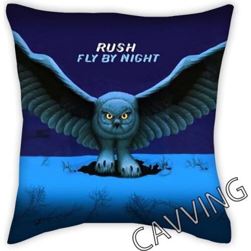 Rock Band 3D Printed Polyester Decorative Pillowcases Throw Pillow Cover Square Zipper Pillow Cases Fans Gifts F01