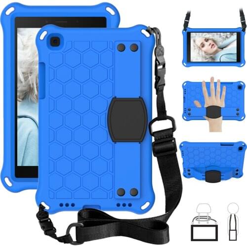 EVA Stand Cover case for Samsung Galaxy Tab A 8.0 2019 SM-T290 SM-T295 T290 T295 T297 Kids Safe Foam Shockproof Tablet Silicone