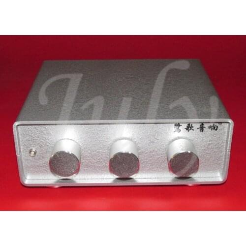 Imported full-tube input and output treble bass tone volume controller, active preamplifier,good transient characteristics