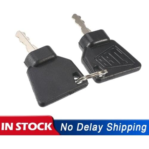 2 Pcs Ignition Start Key Switch Starter key For JCB 3CX Excavator Most JCB Machine Digger Replacement Parts