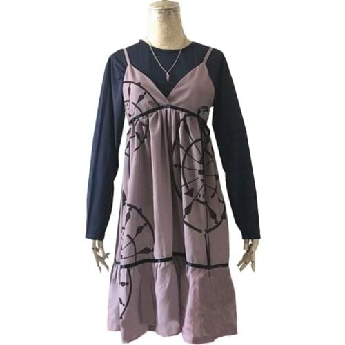 2018 Persona 5 Cosplay P5 Mifune Chihaya Costume Halloween Daily service school uniform Summer Lady Cartoon Dress