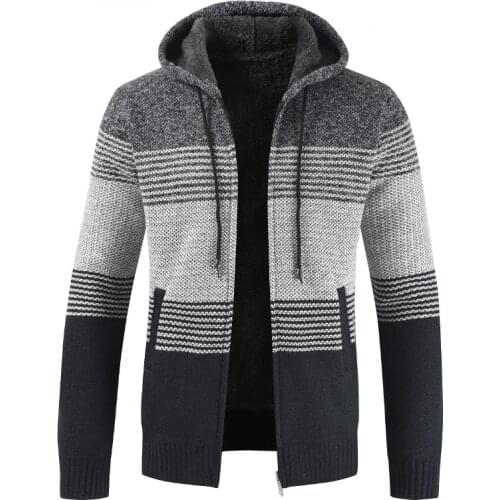 Nice Pop Spring Mens Coats and Jackets Casual Patchwork Hooded Zipper Coats Men Fashion Thick Wool Jacket Men Streetwear Clothes