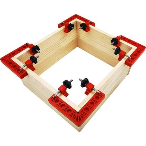Newly Clamping Squares Plus & Csp Clamps Set 90 Degree Positioning Squares Woodworking Carpenter Tool for Frame Cabinets