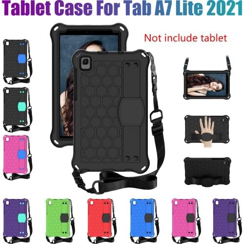 NEW-Tablet Case for Samsung Galaxy Tab A7 Lite 8.7 2021 T220/T225 Tablet Anti-Drop Case Tablet Stand for Office