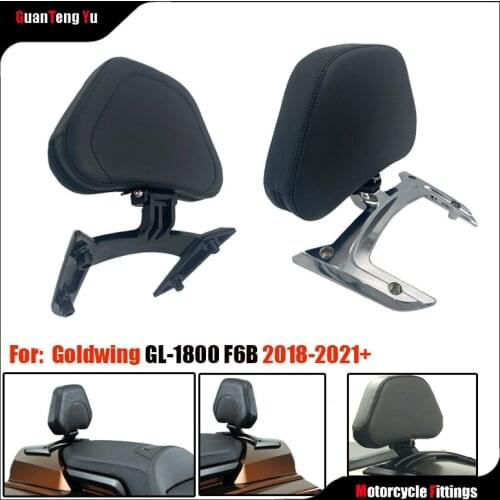 New Style For Honda Goldwing 1800 GL1800 GL F6B 2018 2019 2020 2021 Motocycle Rear Backrest Passenger Seat Cushion Back Rest Pad