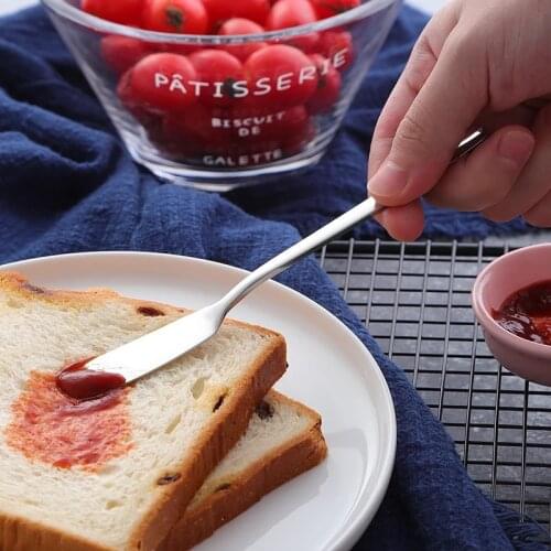 Stainless Steel Butter Knife Cheese Dessert Cheese Spreaders Cream Knifes Utensil Cutlery Dessert Tools for Toast Breakfast Tool