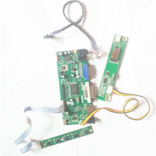 For B141XG05 V0 V2 1024*768 14.1" M.NT68676 screen controller drive board LVDS 30Pin CCFL LCD monitor HDMI-Compatible+VGA+DVI
