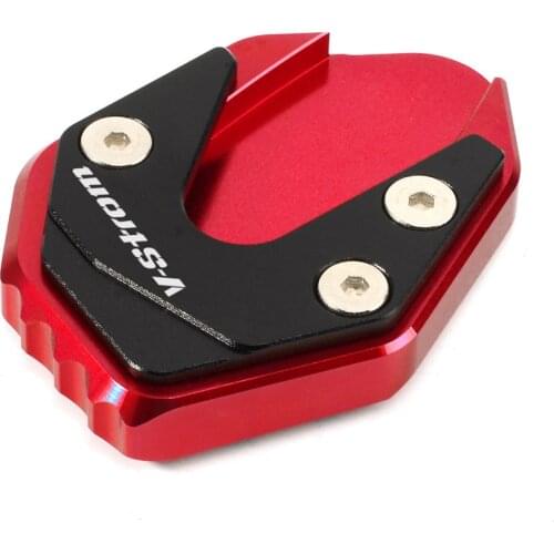 Motorcycle Kickstand Foot Side Stand Extension Pad Support Plate For Suzuki V-Strom 250 DL250 DL 250 V STROM 2017 2018 2019 2020