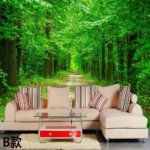 Custom Size Photo wood 3D wallpaper living room bedroom sofa TV background wallpaper mural