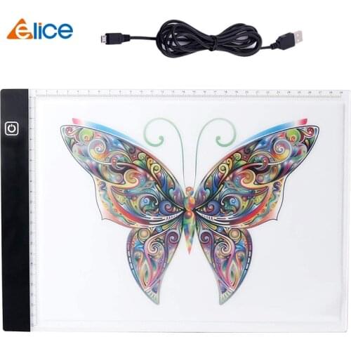 Elice A4 LED Drawing Tablet USB LED Light Box Copy Board Digital Graphics Pad Electronic Art Graphic Painting Writing Wacom
