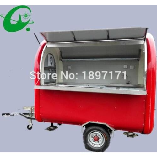 Factory directly Street food cart Ice cream Venidng Cart mobile food kiosk for sale