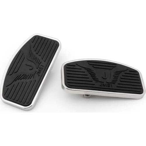 Universal Motorcycle Rear Wide Foot Pegs Rest Footpegs Footrests Footboard For Honda Shadow Aero 750 VT750 For Harley