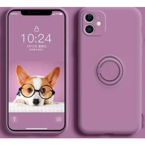 For IPhone 7 8 Plus X 12 Mini Pro Max Liquid Ring Bracket Mobile 11 Package XR Protective Case Shell