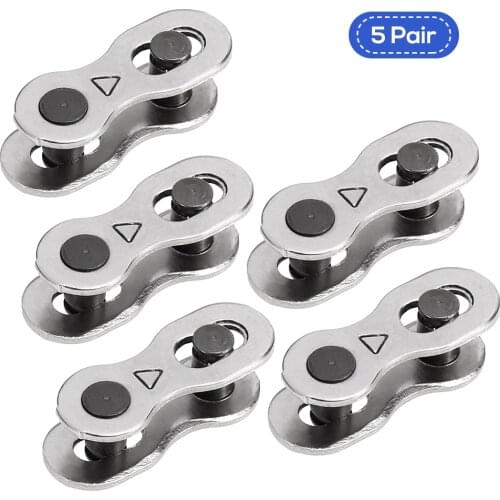 1 Pair / 5 Pair Bike Chain Link Bicycle Chain Repair Tool Bike Missing Link Bike Chain Connector 6-8S / 9S / 10S / 11S Bike Part