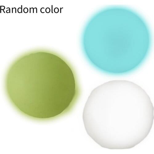 1 pc Parent-child Interaction Sticky Target Ball Luminous Ceiling Ball Kids Toy Adult Decompression Toy Gift color random