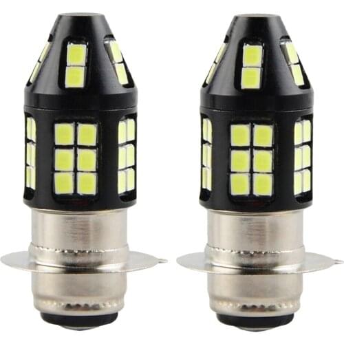 2x LED Lights H6M 6000K 100W LED Headlight Projector Motorcycle Hi/Lo Bulb