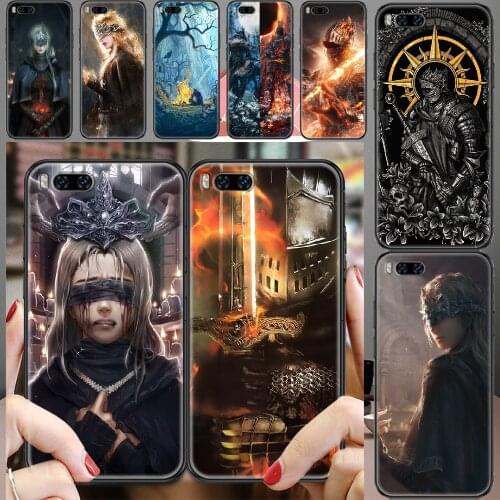 Dark Souls Game Phone case For Xiaomi Mi Max Note 3 A2 A3 8 9 9T 10 Lite Pro Ultra black tpu waterproof pretty bumper art cover