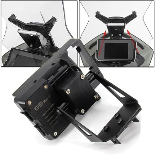 For 790 ADVENTURE 790 ADVENTURE R 2017-2020 Motorcycle GPS SMART PHONE Navigation GPS Plate Bracket Adapt Holder Kit