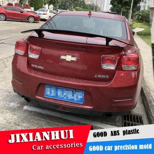 For Chevrolet Malibu Spoiler 2012-2018 Malibu Spoiler TF ABS plastic Material Car Rear Wing Color Rear Spoiler
