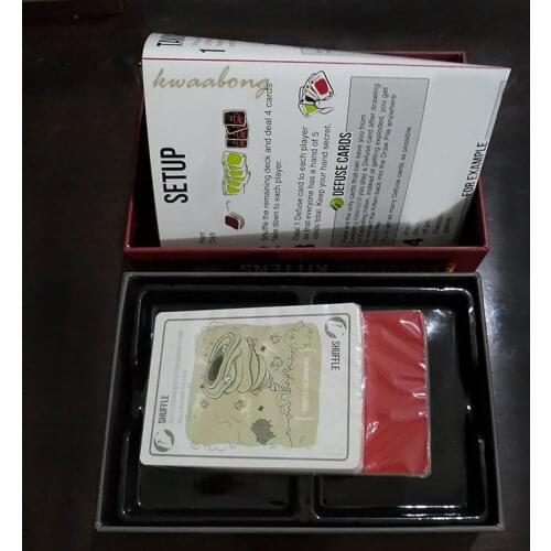 Card Game explode Cards for cat kitten Gatitos explosivos Basic Edition, NSFW Edition, Expansion for Party Board Game