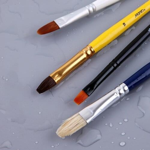 10Pcs Horse Paint Brushes Set Watercolor/Acrylic/Oil Painting Brush Pen for School Student Art Supplies