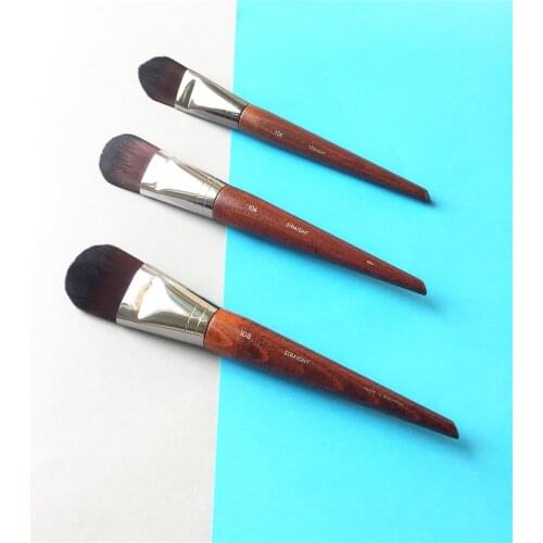 FOUNDATION BRUSH LARGE 108 / MEDIUM 106 / SMALL 104 - Flat Cream Liquid Foundation Brush - Beauty makeup brushes Blender