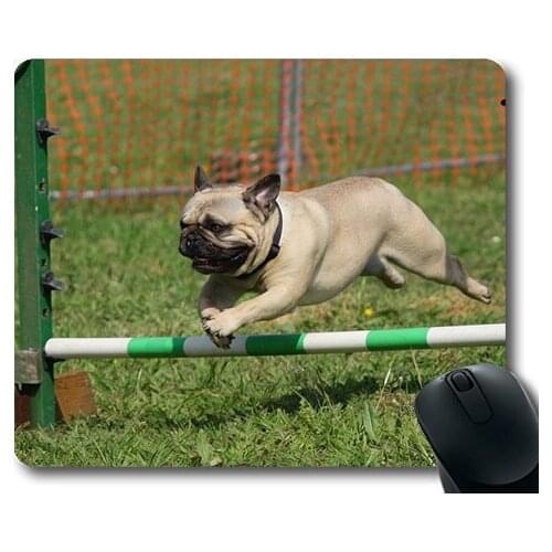 Dogs pets garden Mouse Pads ,Dog Pug Training Jumping Breed Pedigree,dogs mouse mat